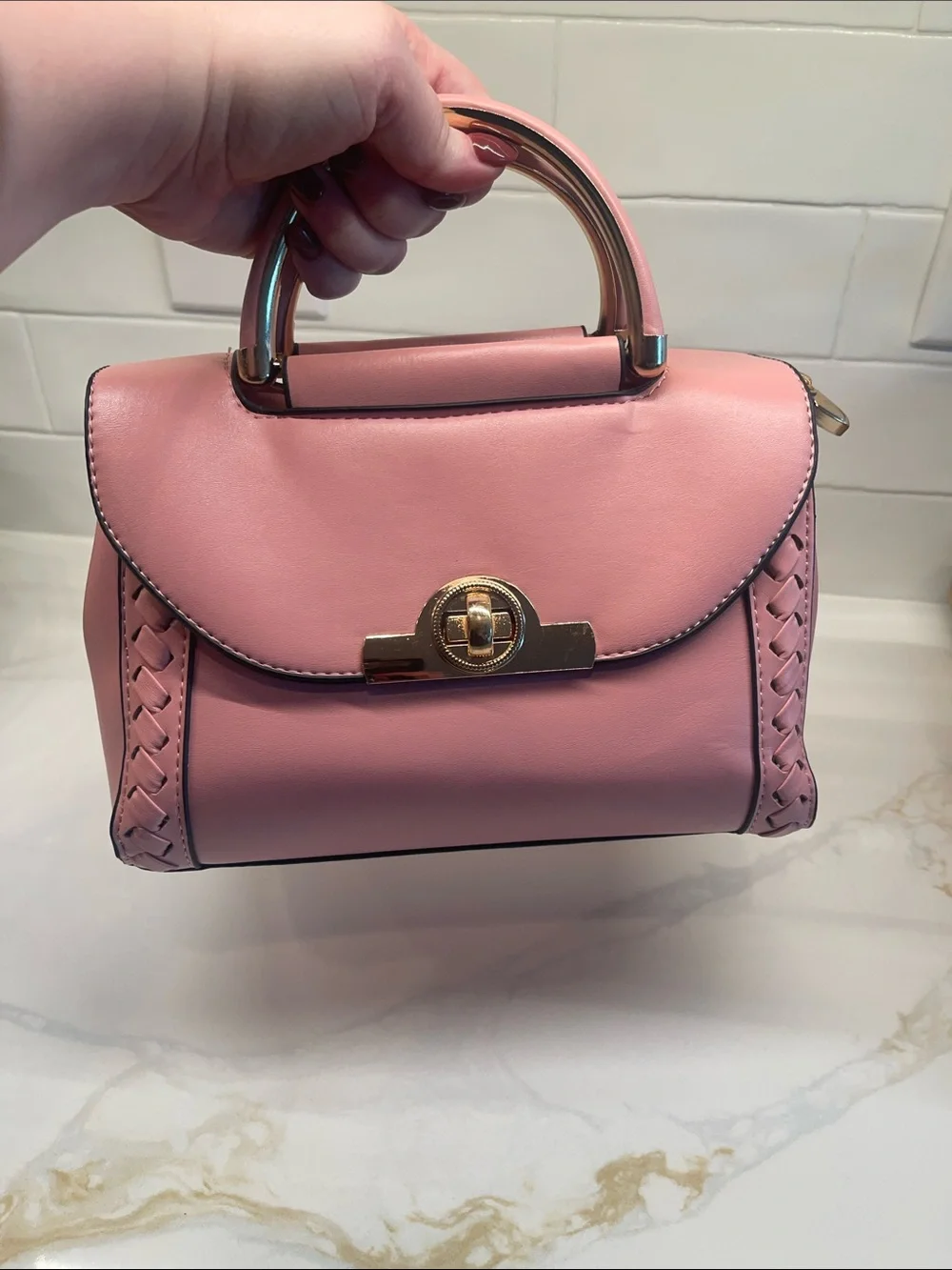 SHEIN compact pink